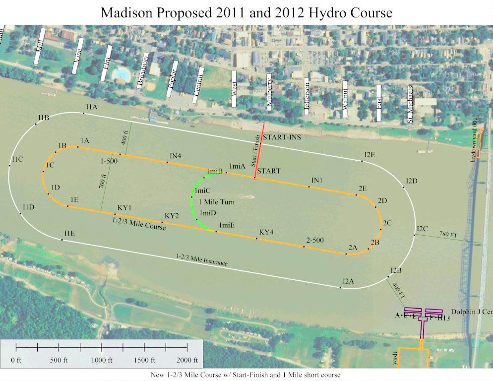 Madison race course for 2011-2012 Madison race course for 2011-2012
