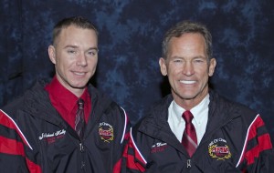 J. Michael Kelly & Steve David (Image by Chris Denslow)