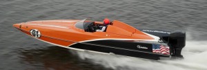 Powerboat P1 series boat