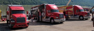 Precision Performance Engineering fleet of haulers 