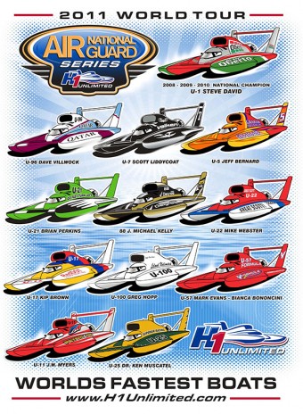 Air National Guard H1 Unlimited 2011 Spotter's Guide