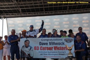 Dave Villwock wins 63 to surpass Bill Muncey as top winner of all time Dave Villwock wins 63 to surpass Bill Muncey as top winner of all time