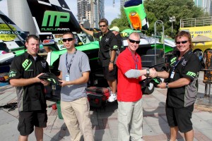 With U-21 crew With U-21 crew