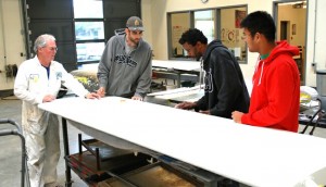 Steve and students