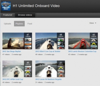 H1 Onboard Videos on YouTube